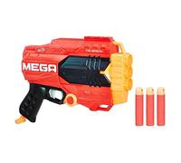 Nerf Mega Tri Break Blaster de Juguete, Color Naranja (Hasbro E0103EU5)