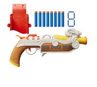 Nerf Netflix - Pistola de una pieza Going Merry Blaster, funda con clip, 8 dardos Nerf Elite, inspirados en la serie de televisión de Netflix, juguetes y regalos para niños a partir de 8 años