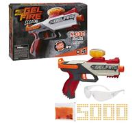 NERF Pro Gelfire Legion Spring Action Blaster, 5000 Gelfire Rounds, 130 Round Hopper, Protective Eyewear, Slam Fire, Ages 14 & Up