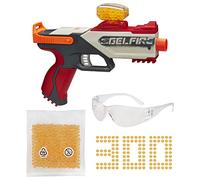 Nerf Pro Gelfire Legion Spring Action Blaster, 5000 Rondas Gelfire, 130 tolva Redonda, Gafas Protectoras, Slam Fire, a Partir de 14 años