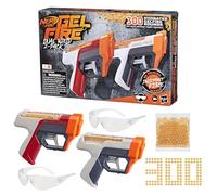 Nerf Pro Gelfire - Paquete de Doble empuñadura, 300 Rondas hidratadas de gelfire