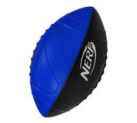Nerf Pro Grip - Balón de fútbol Americano, Pelota de Espuma Suave de 9 Pulgadas para Principiantes, Juego en Interiores y Exteriores, fácil Agarre, Ligero, Azul/Negro