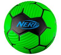Nerf Proshot Minibalón de fútbol de Espuma, para niños y jóvenes, Interiores y Exteriores, 17,8 cm, Verde/Azul