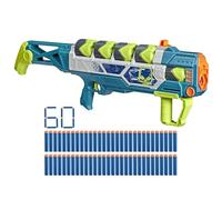Nerf Rebel Ops, Doom Cannon, Lanzadardos con 60 Dardos de Espuma Elite y 5 supercartuchos de 12 Dardos, Juguetes y Regalos niños, Edad: A Partir de 8 años