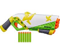 Nerf Roblox Ninja Legends: Shadow Sensei Dart Blaster, código para canjear artículo Virtual Exclusivo, 6 Dardos Elite, Individual, Multicolor, Talla única (Hasbro 5010994139865)