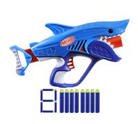 Nerf SHARKFIRE Lanzador de Juguete con Forma de Tiburón y 8 Da (Importación USA)