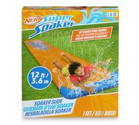 NERF Super Soaker Blast - Tobogán acuático para niños de 12 pies para diversión de verano al aire libre
