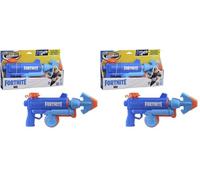 Nerf Super Soaker Fortnite HG Lanzador de Agua de Juguete de Llenado Rápido, Juegos de Batalla y Actividad al Aire Libre, Regalo de Cumpleaños para Niños y Niñas de 8 Años o Más, Color Azul y Naranja