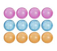 Nerf Super Soaker Hydro Balls, Pack de 12 Bolas Reutilizables