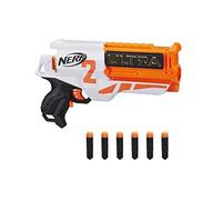 Nerf Two Motorised Blaster - Recarga rápida - Incluye 6 Compatible Solo con Dardos Ultra, multicolor (Hasbro E79214R00)