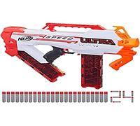 Nerf Ultra Speed, Lanzador motorizado, Solo Funciona con Dardos Nerf Ultra, Multicolor, 24 Dardos incluidos