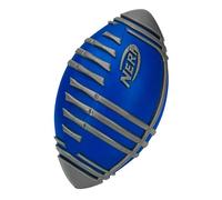 NERF Weather Blitz Foam Football for All-Weather Play - Easy to Hold Grips - Great for Indoor and Outdoor Games - Silver