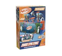 NERF Zombie Spin Strike Electronic Target Game - Juego Electrónico de Dianas Giratorias | Set Interactivo con 3 Modos de Juego y Multijugador | Accesorio Nerf para Niños y Fans de la Acción