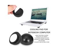 (nero 2 pezzi) 2 pezzi Nuova sfera di raffreddamento portatile per laptop, alta calidad