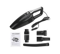 (Nero) Aspirador para auto ad alta aspiración Potente mini aspirador manual 12v 120w bagnato