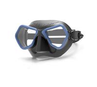 (nero blu) Specchio subacqueo professionale, inmersión en apnea, inmersión profunda, maschera en silicona