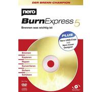 Nero Burn Express 5 - Grabar | Copiar | Ripear | Convertir | Copia de seguridad | Proteger para películas, fotos, música y datos | 1 PC | Windows 11 / 10 / 8 / 7