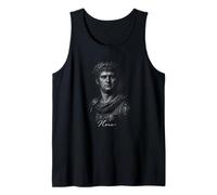Nero Emperador Romano Retrato Antiguo Icono de Roma Camiseta sin Mangas