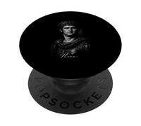 Nero Emperador Romano Retrato Antiguo Icono de Roma PopSockets PopGrip Adhesivo