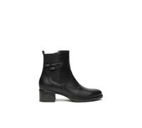 Nero Giardini 1384 Nero Stivaletti Donna tronchetti Zip Pelle 38