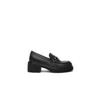 Nero Giardini 1398 Nero Scarpe Donna Mocassino morsetto carrarmato 36