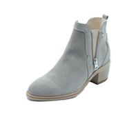 Nero Giardini Botas de tobillo 'Nero Giardini Tronchetti con tacco Donna E615120D Velour Creta pelle beige' beige moteado 40 beige moteado