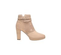 Nero Giardini E512680D Elba Champagne Botines para mujer de piel con tacón alto y cremallera (talla 37), champán, 37 EU