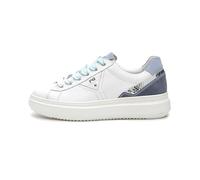 Nero Giardini E513040D - Zapatillas de mujer de piel y ante, Color blanco., 39 EU