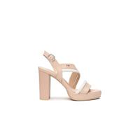 Nero Giardini E513352D - Sandalias de mujer de piel, Polvo, 40 EU