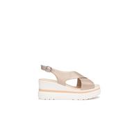 Nero Giardini E513516D Sandalias Mujer De Piel - Oro 36 EU