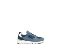 Nero Giardini E601100U Sneakers Hombre De Piel, Ante Y Tela - Azul 42 EU