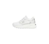 Nero Giardini E615180D Sneakers De Mujer De Piel, Tela Y Material Técnico - Blanco 37 EU