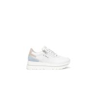 Nero Giardini E615203D Sneakers Mujer De Piel Y Ante - Blanco 39 EU