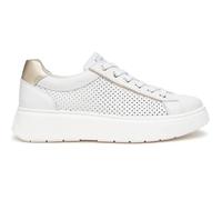 Nero Giardini E615274D Sneakers De Mujer De Piel Y Material Técnico - Blanco 37 EU
