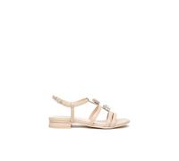 Nero Giardini E615760D Sandalias Mujer De Piel - Beis 40 EU