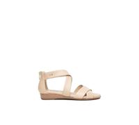 Nero Giardini E615830D 453 tamigi Lino Beige Scarpe Donna Sandali Pelle Memory 40