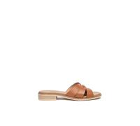 Nero Giardini E615893D Sandalias Mujer De Piel Y Material Técnico - Marrón 37 EU