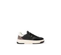 Nero Giardini I411645D - Zapatillas de mujer de piel, ante y material técnico, Negro , 39 EU