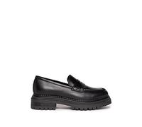 Nero Giardini Mocasines con plataforma, Negro , 40 EU