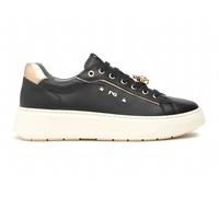 Nero Giardini I514170D - Zapatillas de mujer de piel y material técnico, Negro , 36 EU