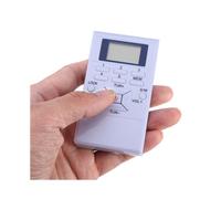 (Nero) Mini radiofrecuencia y modulación LCD FM Radio Elaboración de señales digitales portátiles inalámbricas