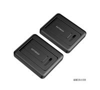 (Nero) Mini tastiera per computer e poggiapiedi per laptop con due gambe regolabili