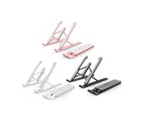 (Nero) Soporte portátil para computadora portátil Soporte pieghevole Soporte para computadora portátil