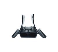 (Nero) Supporto meccanico a gravità, salvaspazio antiscivolo per accessori per tablet e telefono, laptop,