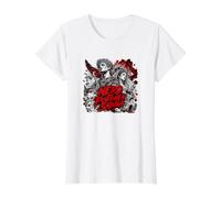 Nero Y Poppaea Sabina Historia Antigua Roma Camiseta gráfica económica, Mujer, Blanco, XS