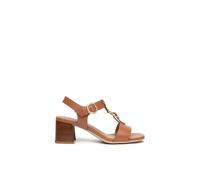 Nerogiardini - E410241D Sandalia de Cuero - Shoes - Mujer - Marrón - 38 EU -