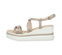Nerogiardini - E615953D Sandalia de cuña - Shoes - Mujer - Beige - 36 EU -