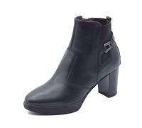 NeroGiardini I617260D Guante col. Negro Botines para mujer de piel de tacón alto, Negro , 38 EU