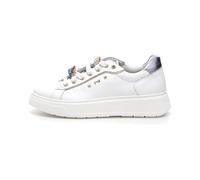 Nerogiardini - sneakers platform bianche/celesti nerogiardini - 38