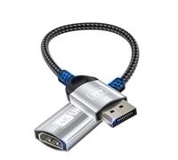 Nersligek Adaptador DisplayPort a HDMI 4K, Uni-Direccional Adaptador DP(Display Port) Macho a HDMI Hembra Convertidor Compatible con Lenovo, HP, DELL, AMD, NVIDIA, Más Pasivo